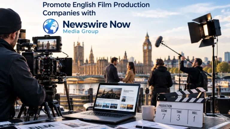 Promote English Film Production Companies with Newswire Now Media Group