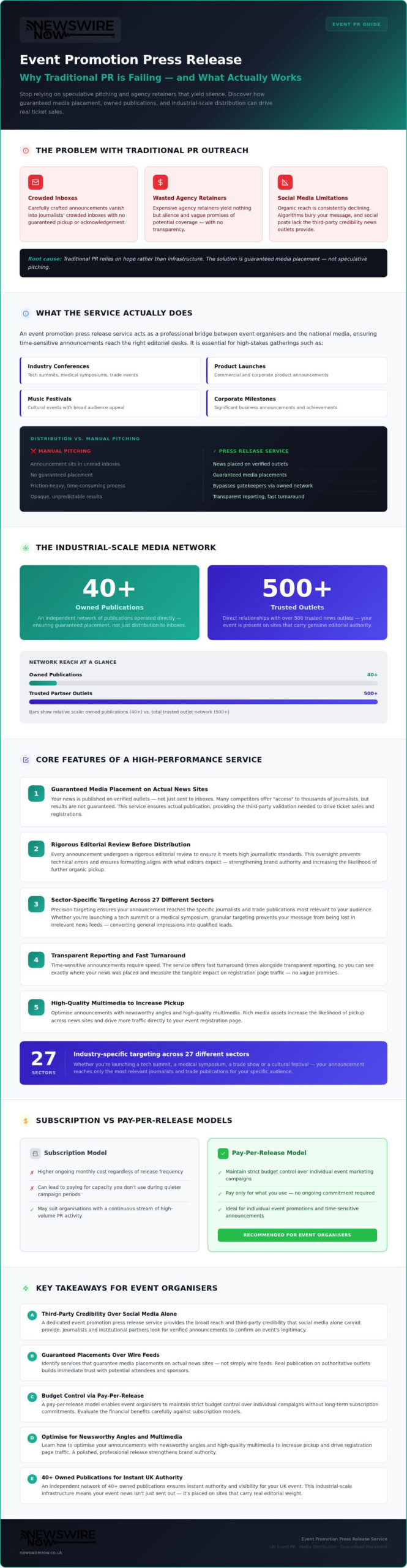Event Press Release Service: 2026 UK Organiser Guide 1 Event Press Release Service: 2026 UK Organiser Guide