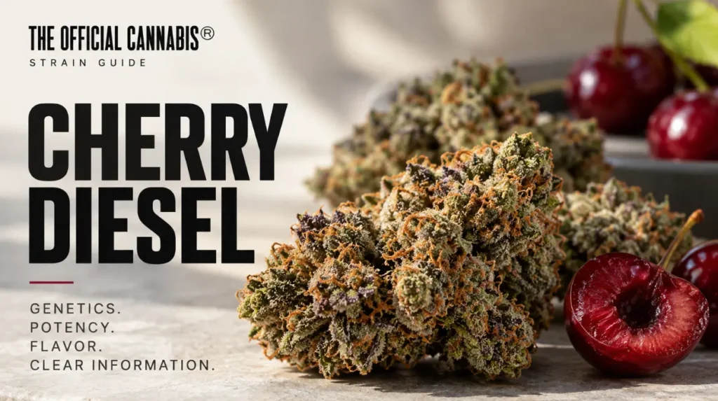Cherry Diesel Strain Guide: Genetics, THC, and Name Confusion