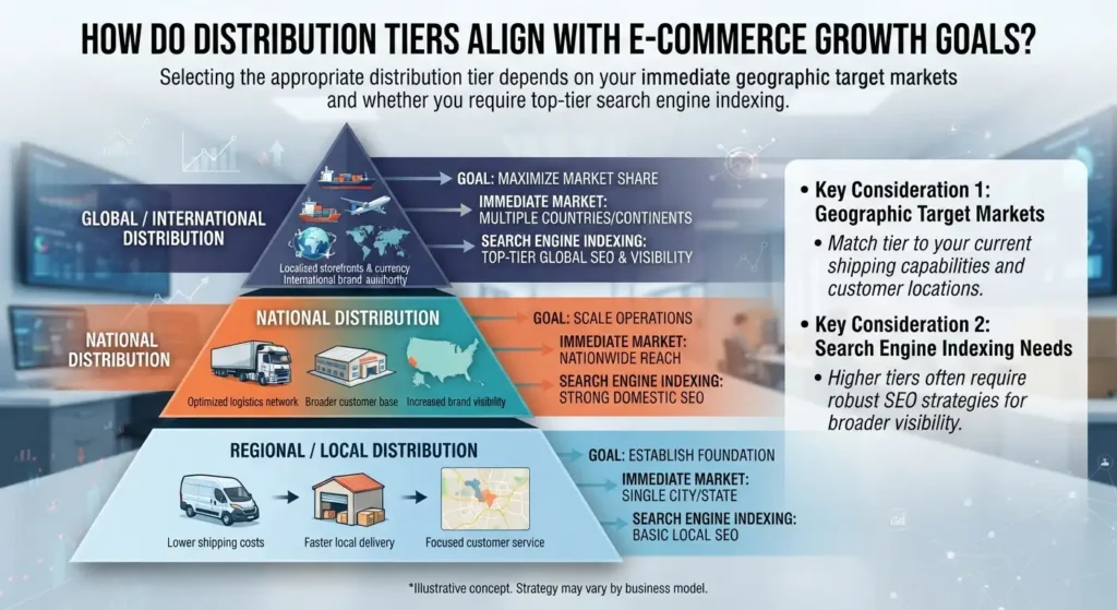 Increase Shopify Retail Store Visibility with Newswire Now Media Group 2 How Do Distribution Tiers Align With E Commerce Growth Goals