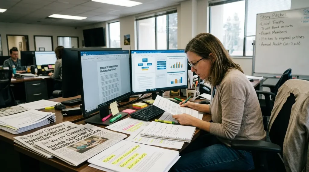 How Community Foundations Build Long-Term Trust Through Media PR 1 How do regional media outlets report on foundation governance