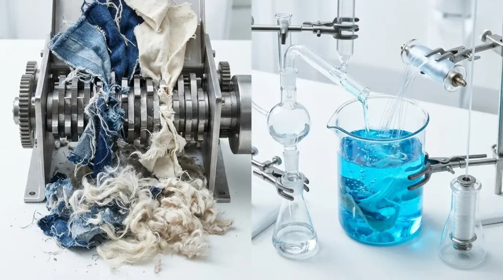 How Textile Recycling Companies Create Sustainable Waste Solutions 1 How does chemical recycling compare to mechanical fabric processing